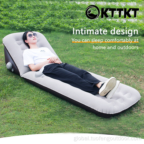 Inflatable sofa mattresses for outdoor and home camping